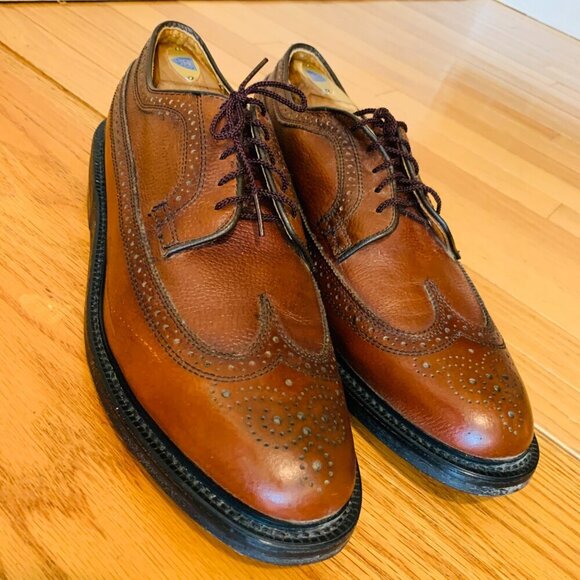 Dexter | Shoes | Dexter Brown Leather Wing Tip Oxrford Dress  display picture 1